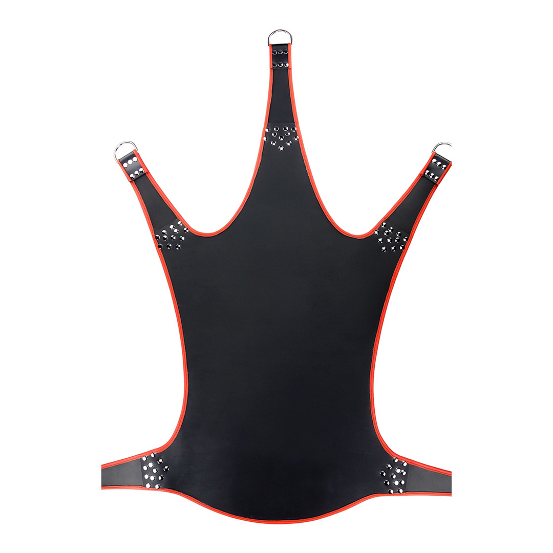 Mr. sling Leren Sling met Rode Bies 5 Punten (3662811230532)