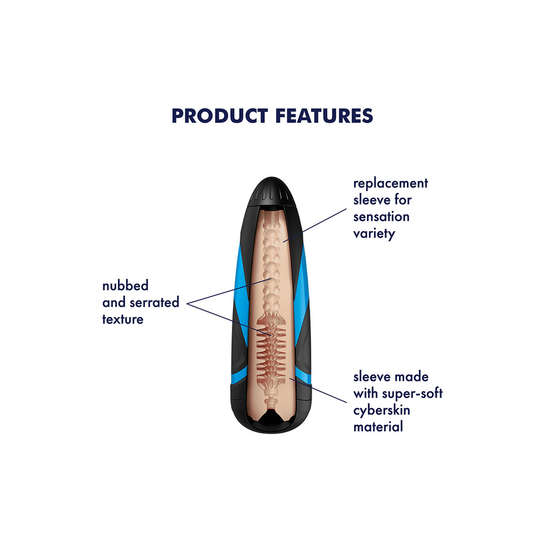 Satisfyer Mannen Tornado Bliss - Penis Sleeve (4049369015856)