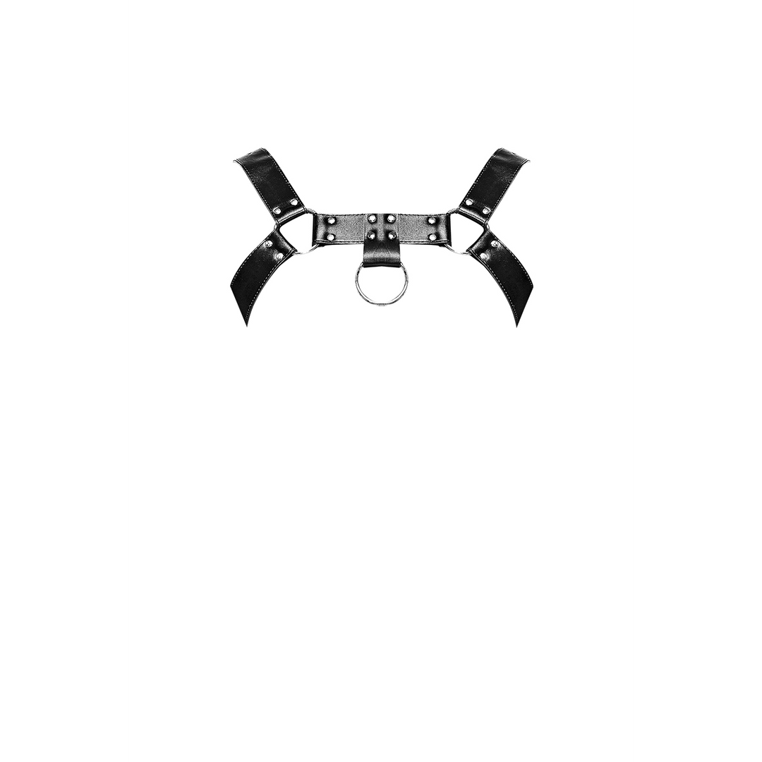 Male power Ram - Imitatie Leer Harnas - One Size - Zwart (845830085946)
