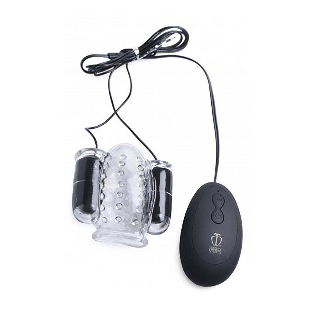 Xr brands Deluxe Dual Vibrating Head Teaser (848518043054)