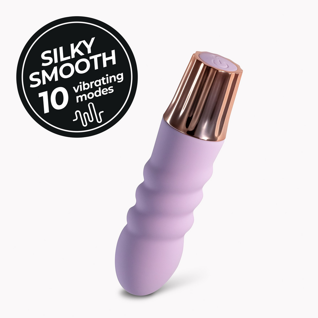 Crushious Mellow Bubbles - Mini Vibrator - Lavendel (7403254161276)