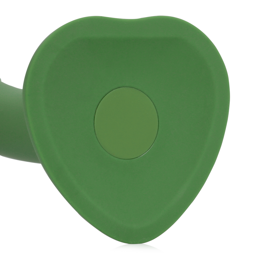 Loveline by shots Niet-Falisch Vibrerende Dildo - Klein - Bosgroen (8714273044952)