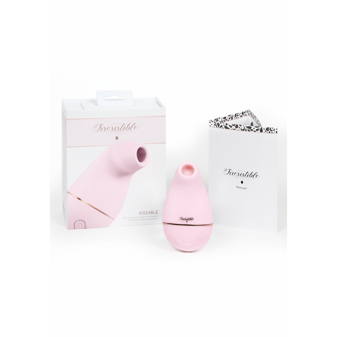 Irresistible by shots Kissable - Zuig Vibrator (8714273549334)