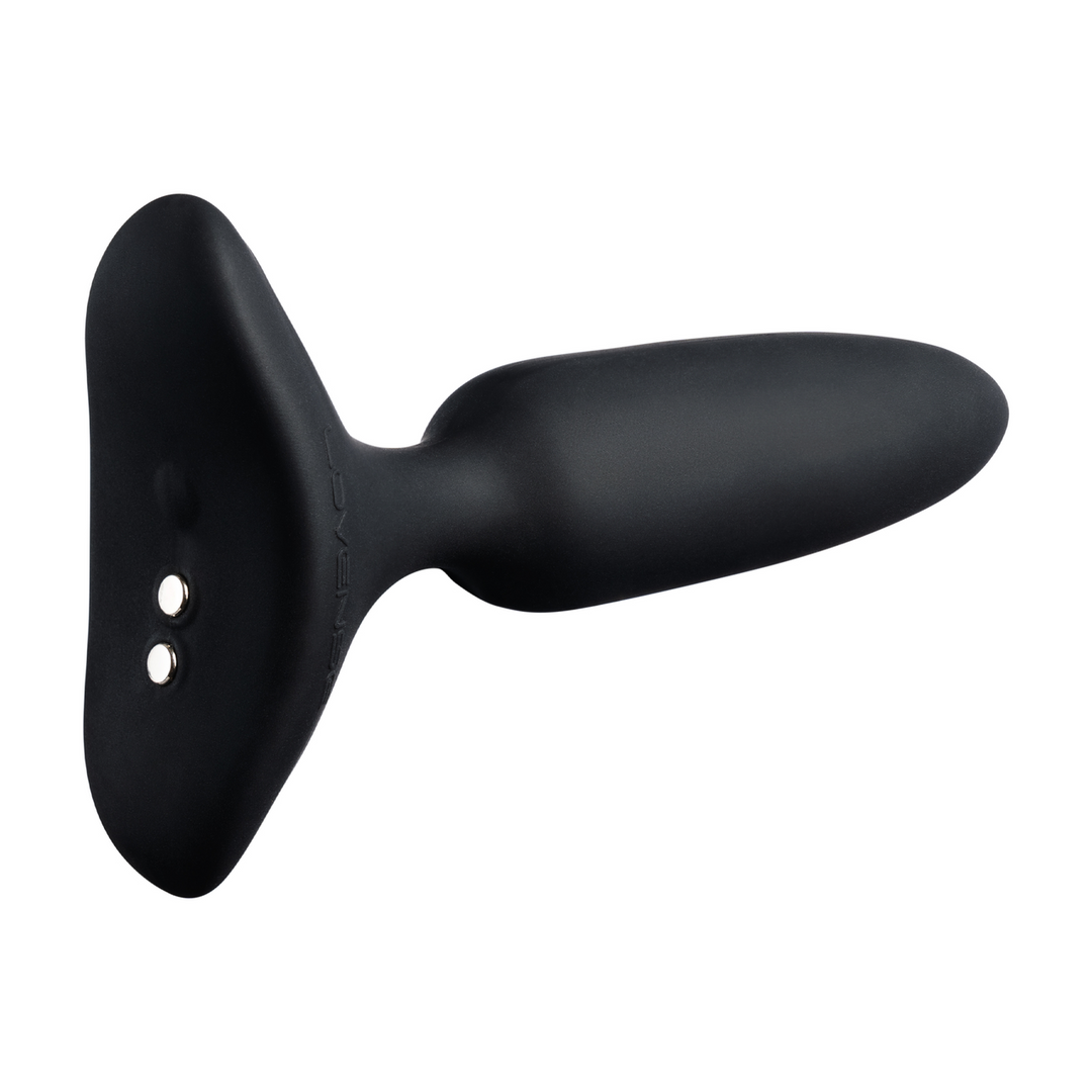 Lovense Hush 2 - App-bestuurde Vibrerende Buttplug - 1 / 2,5 cm - Zwart (728360599797)