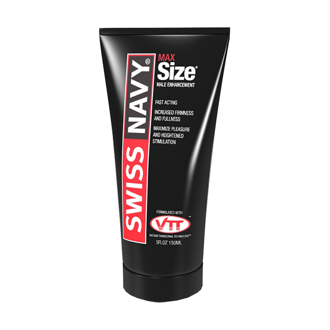 Swiss navy MAX Size - Enhancement Creme voor Mannen - 5 fl oz / 150 ml (699439001926)