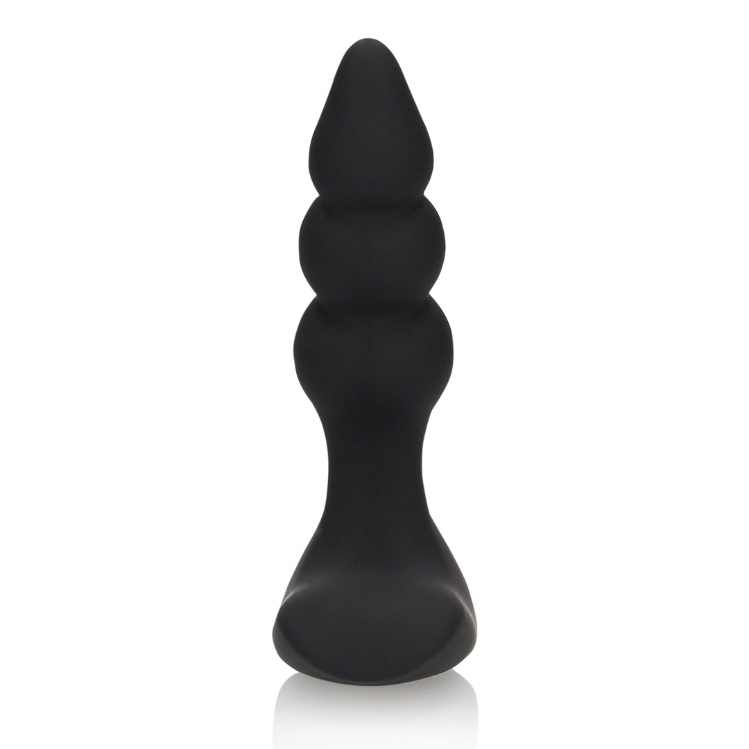 Loveline by shots Beaded Vibrerende Anale Plug met Afstandsbediening - Zoethout Zwart (8714273049032)