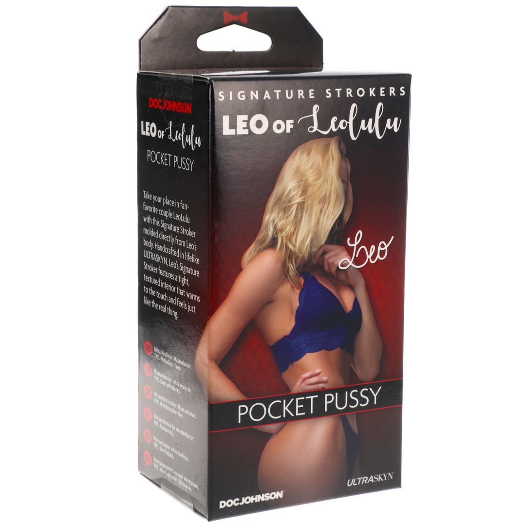 Doc johnson Leo of LeoLulu - ULTRASKYN Pocket Pussy Masturbator (782421077792)