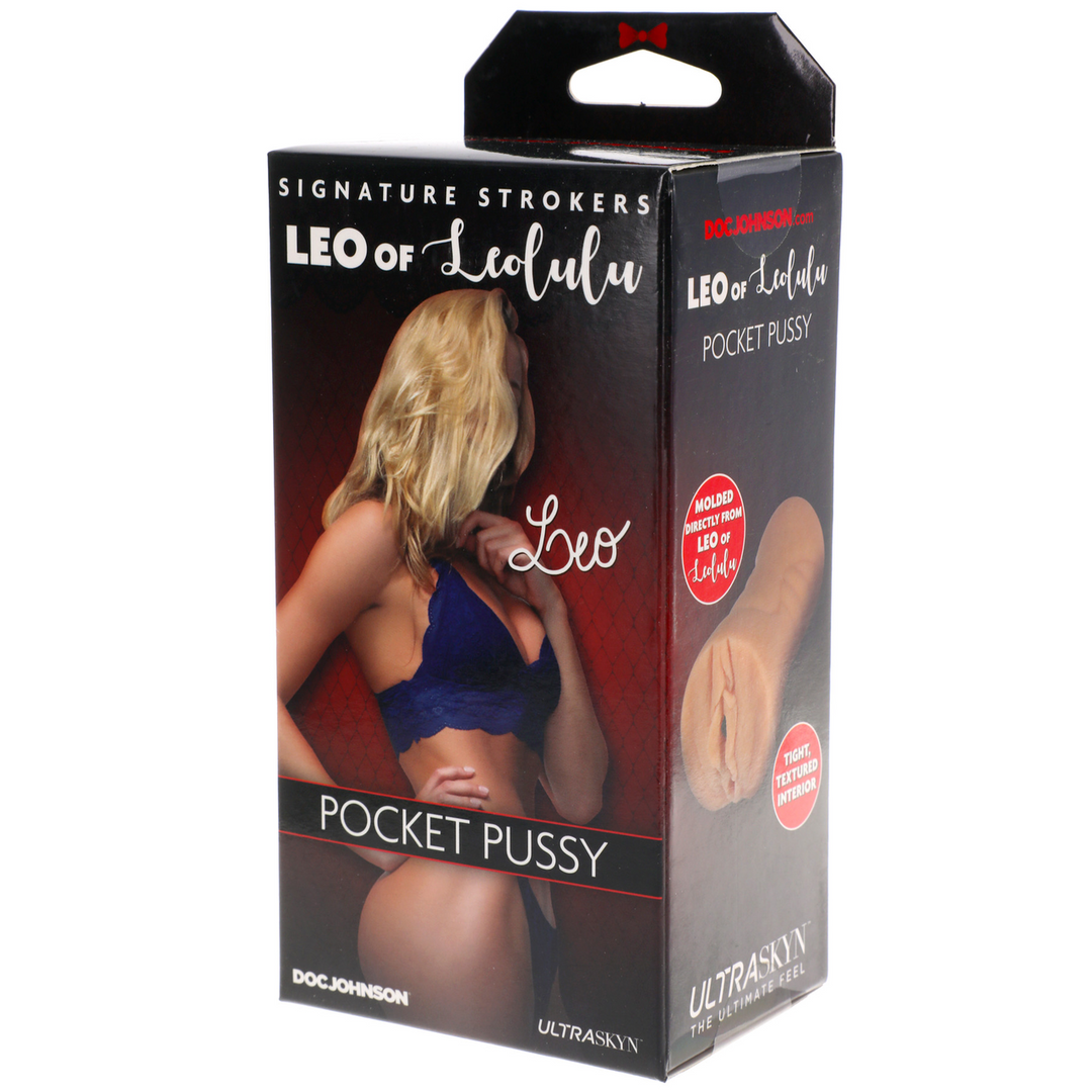 Doc johnson Leo of LeoLulu - ULTRASKYN Pocket Pussy Masturbator (782421077792)