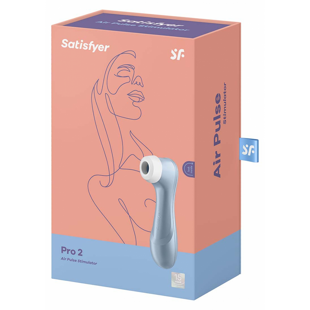 Satisfyer Pro 2 - Airpulse Stimulator - Azul (4061504009889)