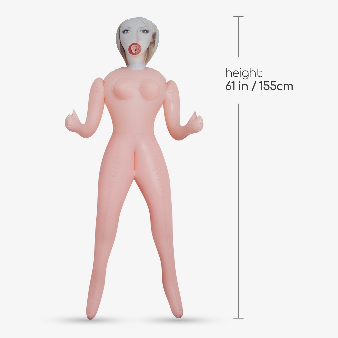 Crushious Marta The Stewardess - Opblaasbare Pop (7403254151475)