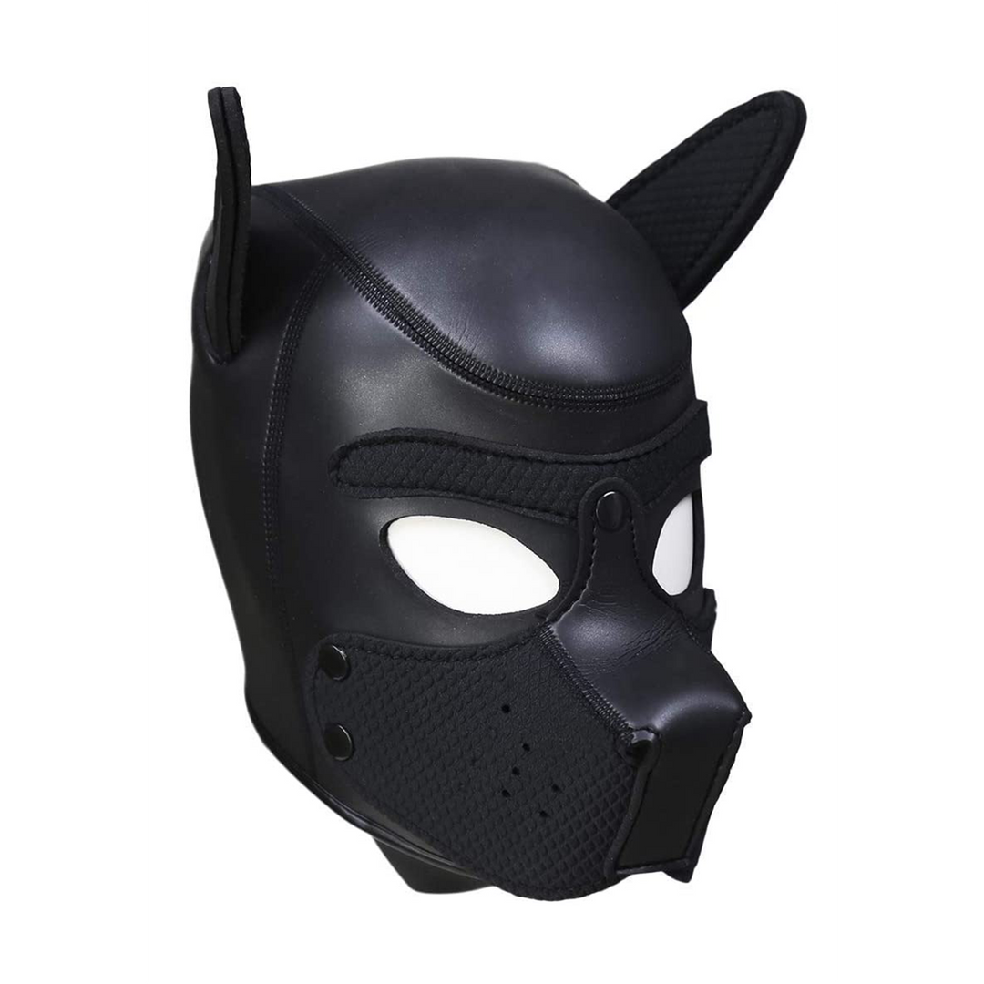 Ouch! by shots Neopreen Puppy Mask - Zwart (7423522583593)