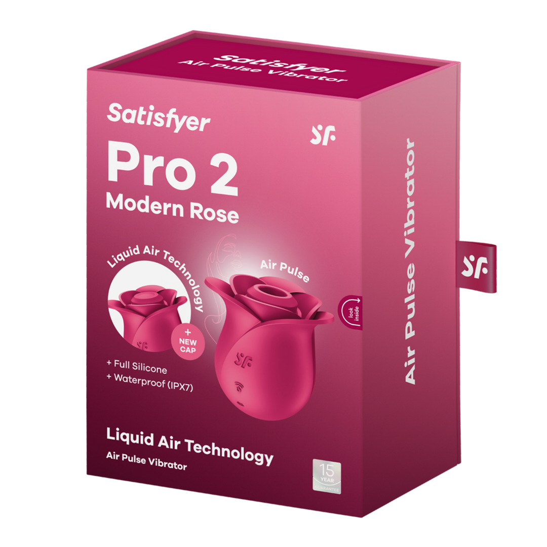 Satisfyer Pro 2 - Modern Rose - Air Pulse Vibrator (4061504065861)