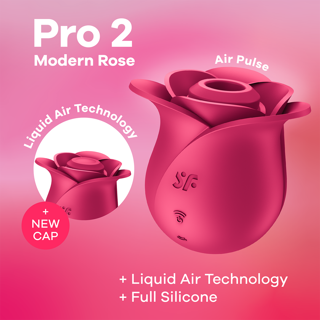 Satisfyer Pro 2 - Modern Rose - Air Pulse Vibrator (4061504065861)