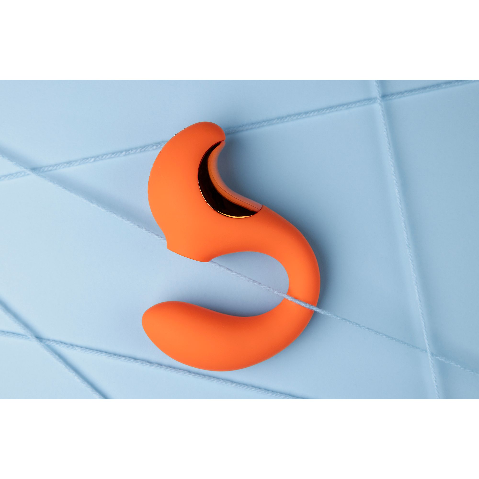 Loveline by shots G-Spot Vibrator met Clitorale Pulse Wave - Untamed Orange (8714273049292)