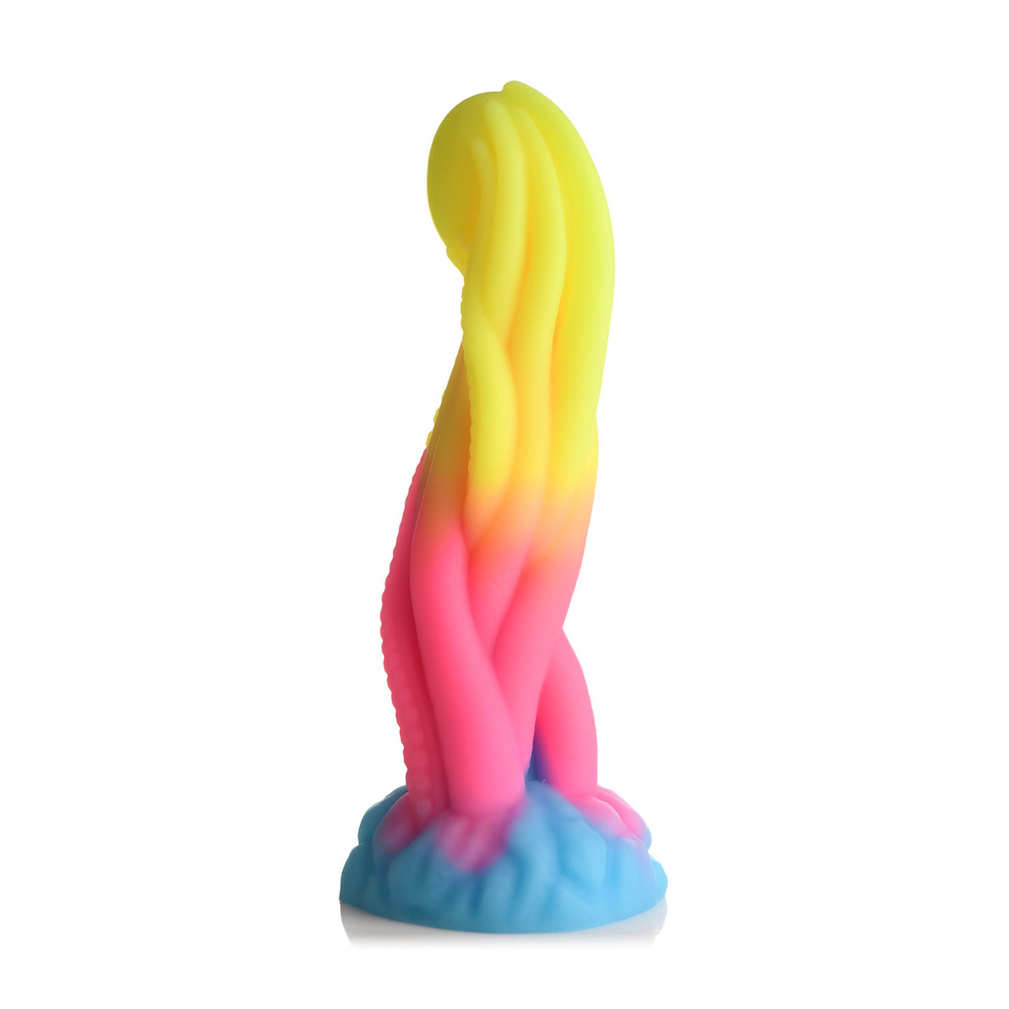 Xr brands Tenta Glow - Glow-in-the-Dark Silikon Dildo (848518054036)