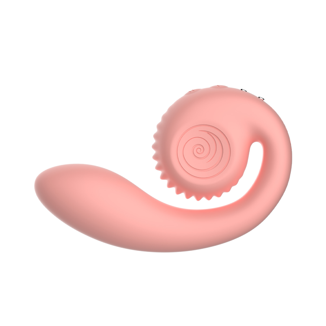 Snail vibe GIZI - Dual G-Spot Stimulator - Peachy Pink (8720615764785)