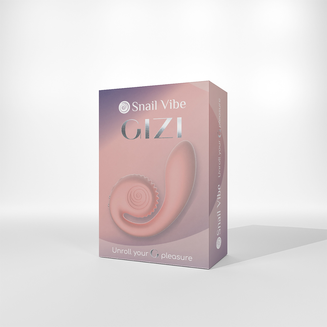 Snail vibe GIZI - Dual G-Spot Stimulator - Peachy Pink (8720615764785)