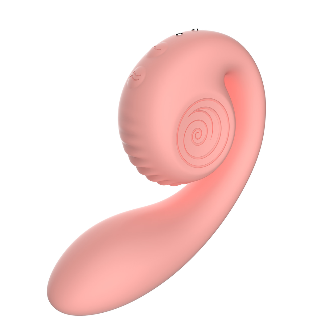 Snail vibe GIZI - Dual G-Spot Stimulator - Peachy Pink (8720615764785)