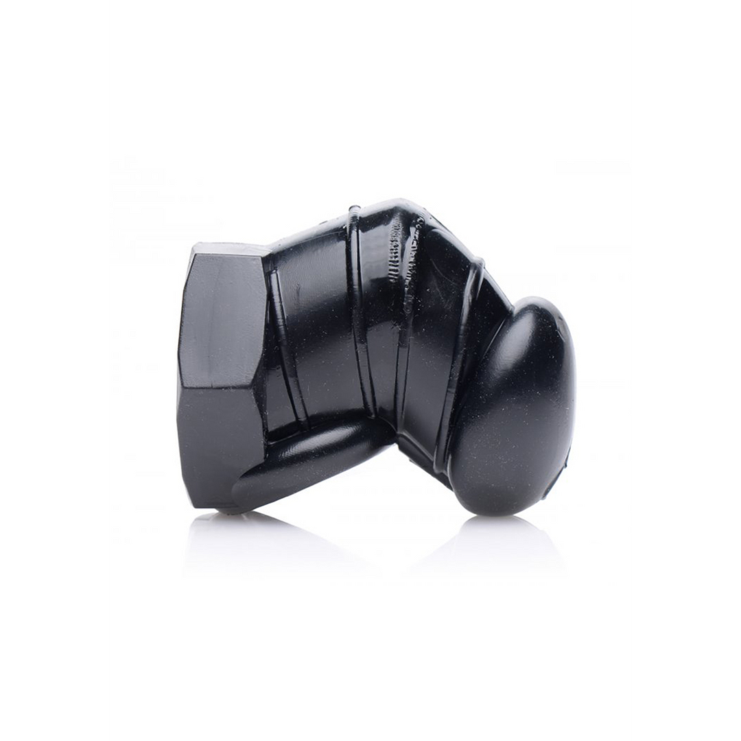 Xr brands Zwarte Beperkte Chastity Cage met Studs (848518026729)