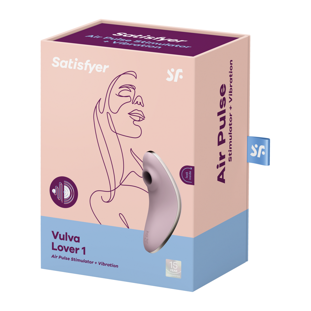 Satisfyer Vulva Lover 1 - Dubbele Luchtpulsvibrator - Violet (4061504018607)