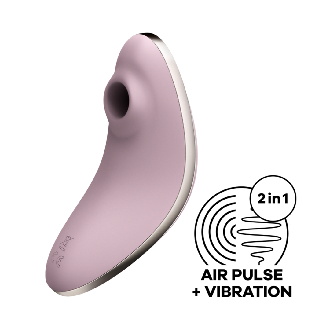 Satisfyer Vulva Lover 1 - Dubbele Luchtpulsvibrator - Violet (4061504018607)