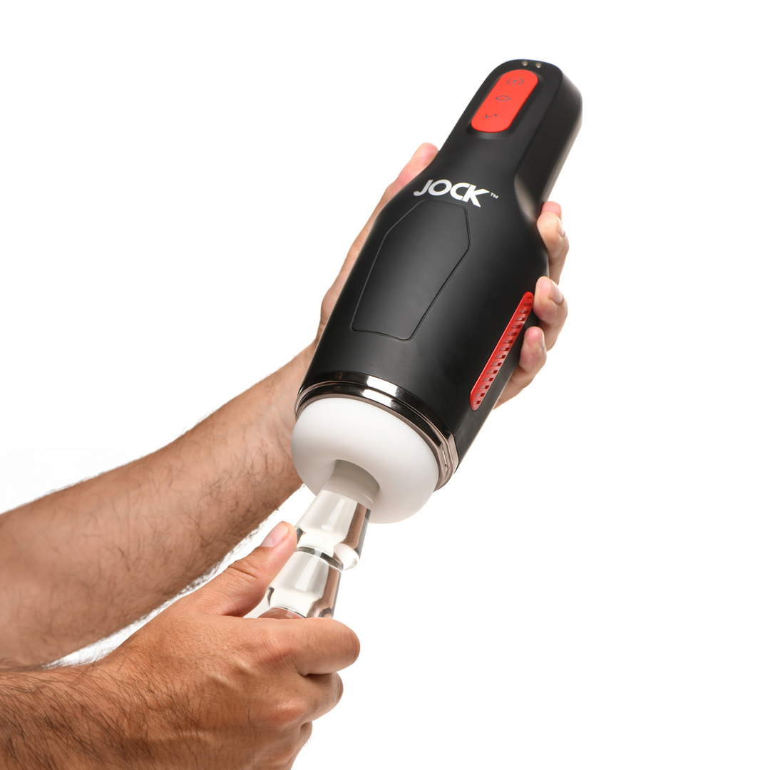 Curve toys Zuig- en Vibrerende Masturbator - 15X - Zwart (653078944181)