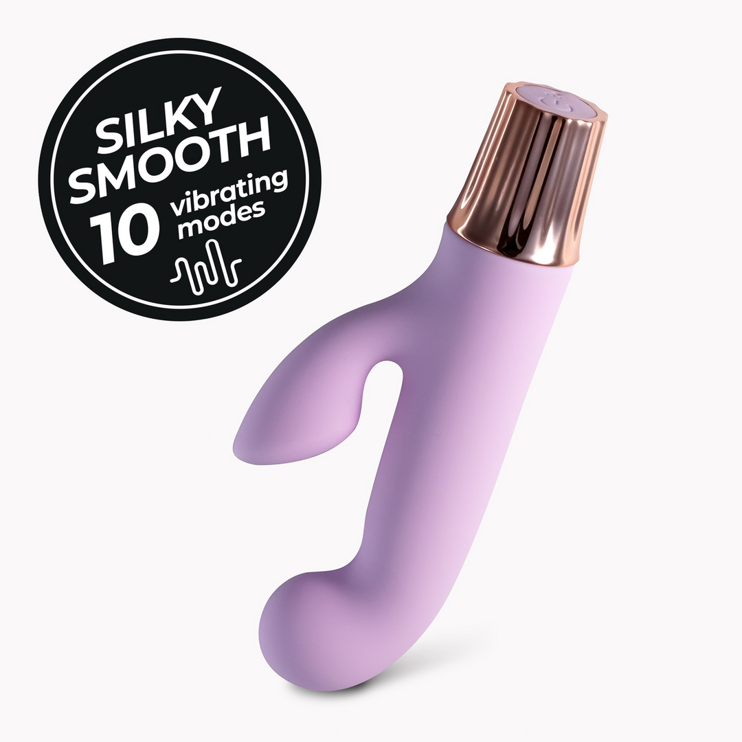 Crushious Mellow Cony - Mini Konijn Vibrator - Lavendel (7403254161238)