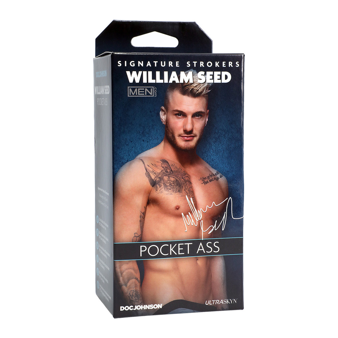 Doc johnson William Seed - ULTRASKYN Pocket Butt Masturbator (782421083816)