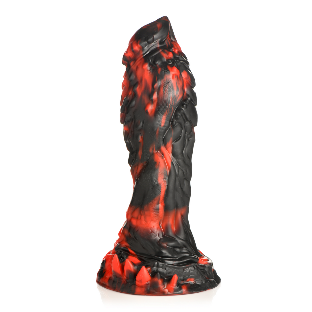 Xr brands Grim Reaper - Siliconen Dildo - Rood/Zwart (848518053213)