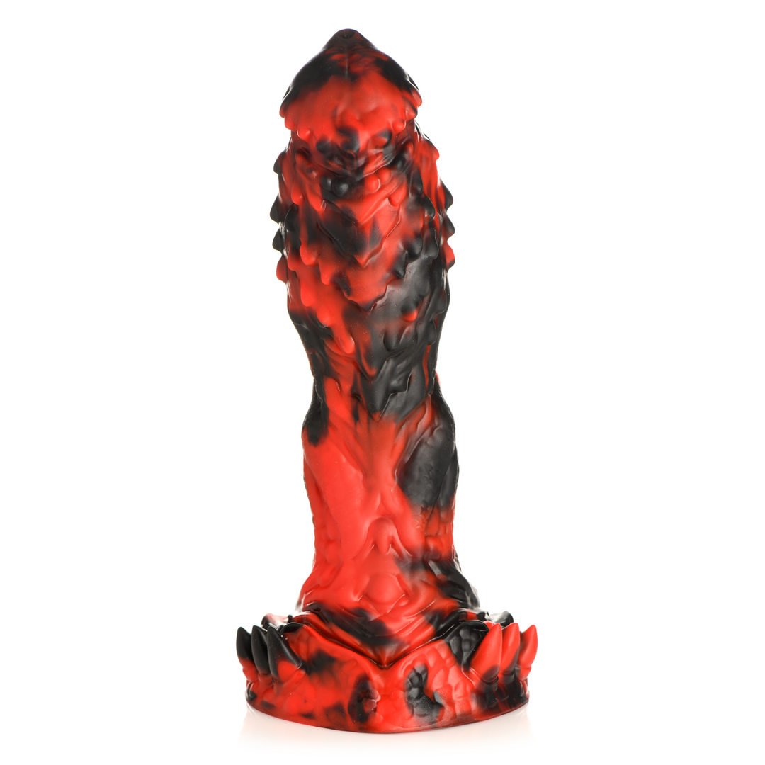 Xr brands Grim Reaper - Siliconen Dildo - Rood/Zwart (848518053213)