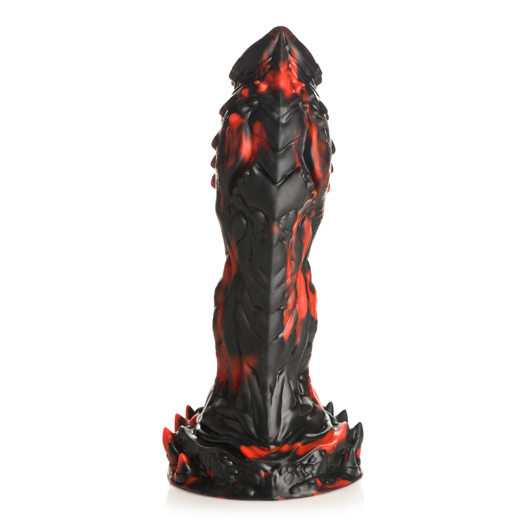 Xr brands Grim Reaper - Siliconen Dildo - Rood/Zwart (848518053213)