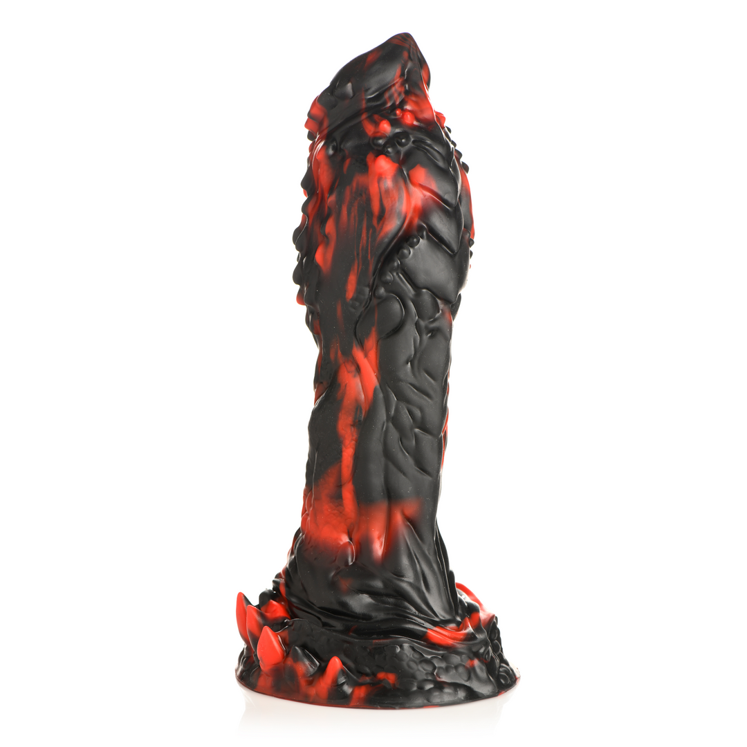 Xr brands Grim Reaper - Siliconen Dildo - Rood/Zwart (848518053213)