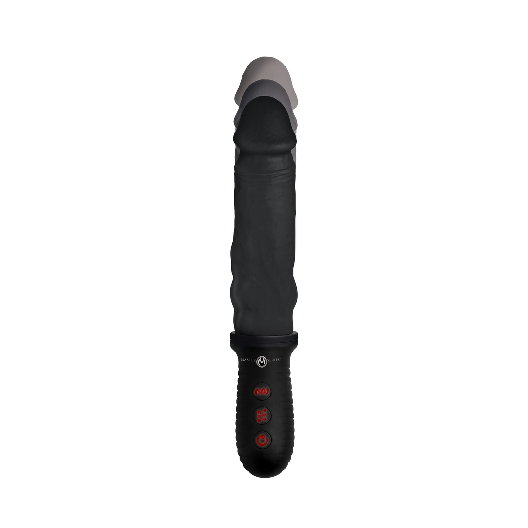 Xr brands Auto Pounder - Vibrerende en Duwende Dildo met Handvat (848518036261)