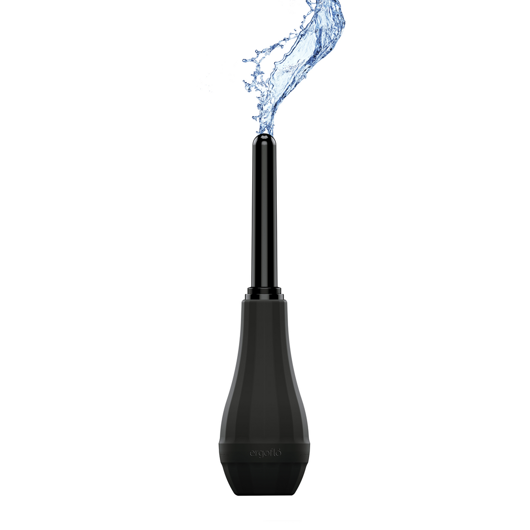 Perfectfitbrand Ergoflo Extra - Anale Douche - Zwart (854854005243)