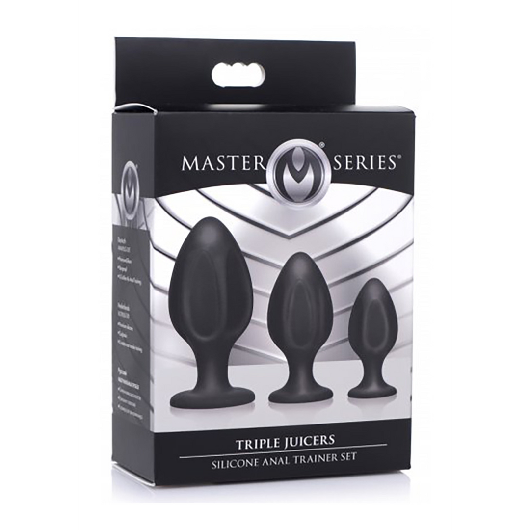Xr brands Triple Juicers - Silicone Anale Trainer Set (848518042866)