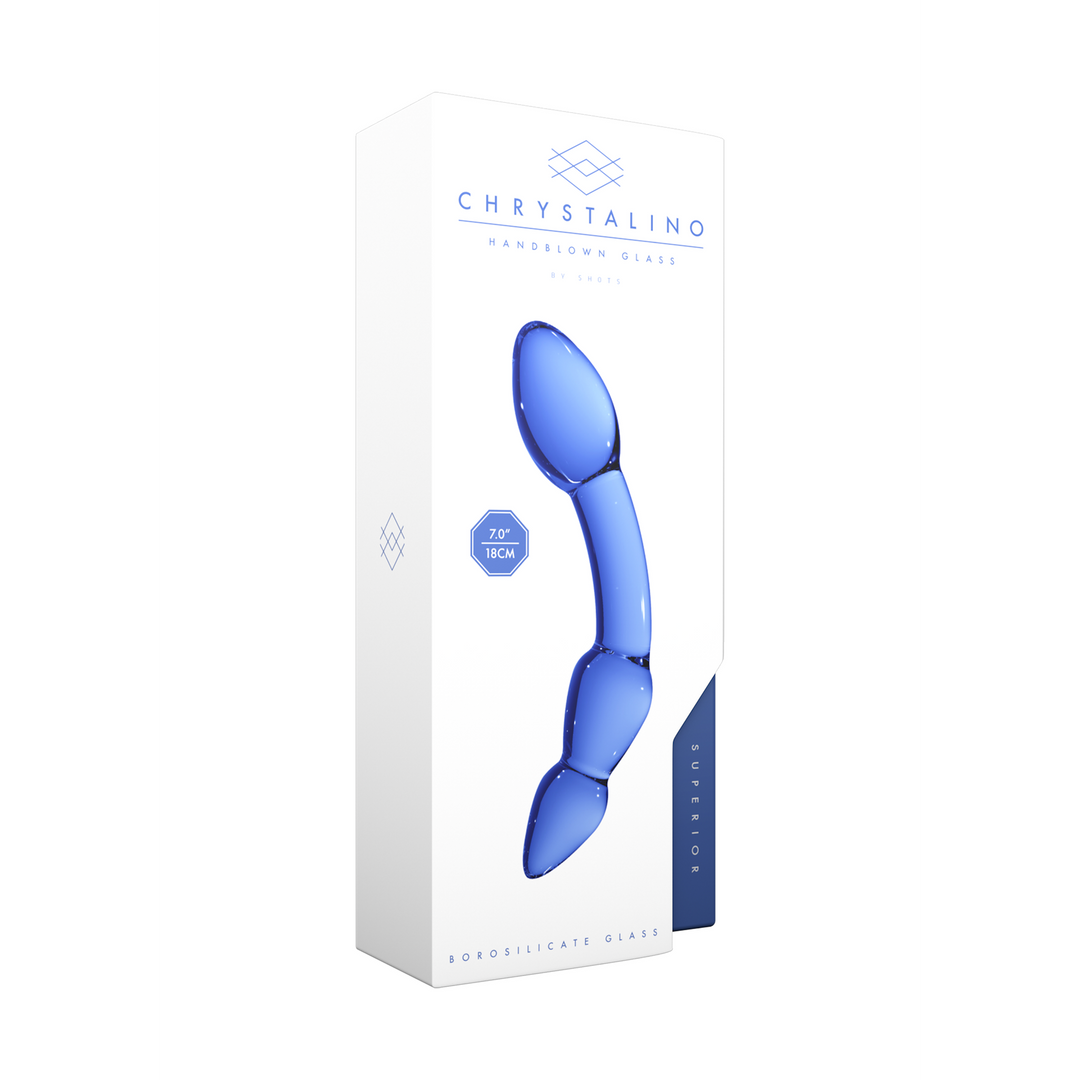 Chrystalino by shots Superior - Glazen Dildo (8714273303011)
