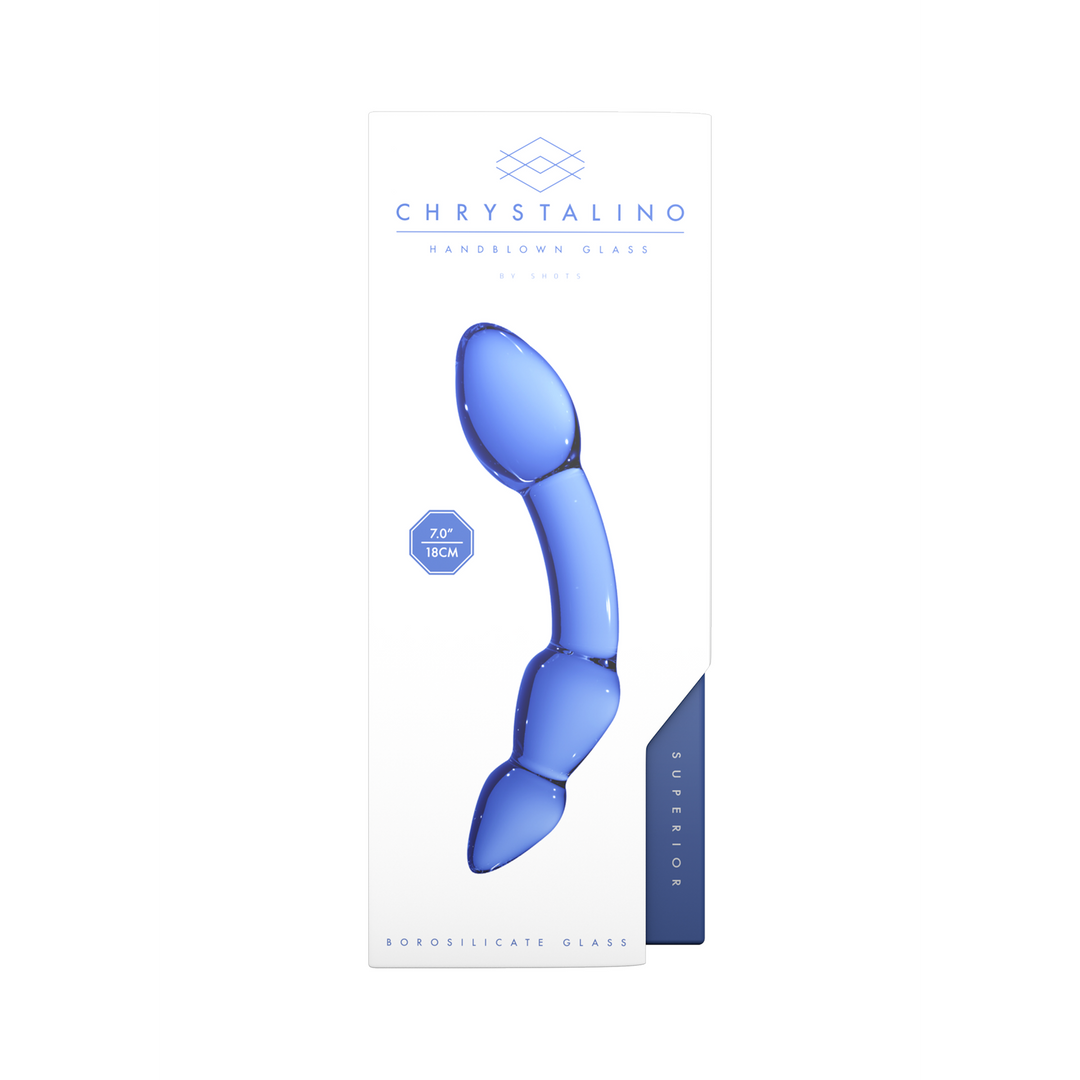 Chrystalino by shots Superior - Glazen Dildo (8714273303011)