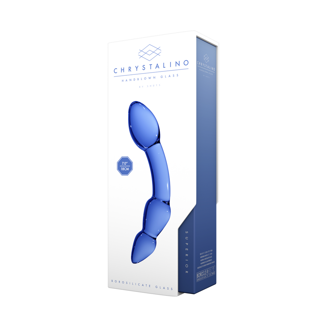 Chrystalino by shots Superior - Glazen Dildo (8714273303011)