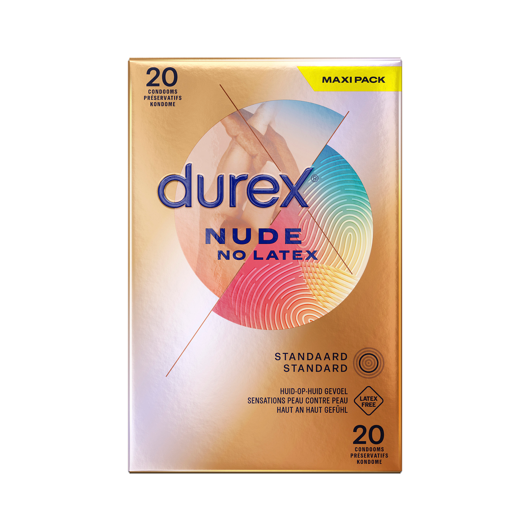 Durex Condooms Nude - Condooms zonder Latex - 20 Stuks (5410036305478)
