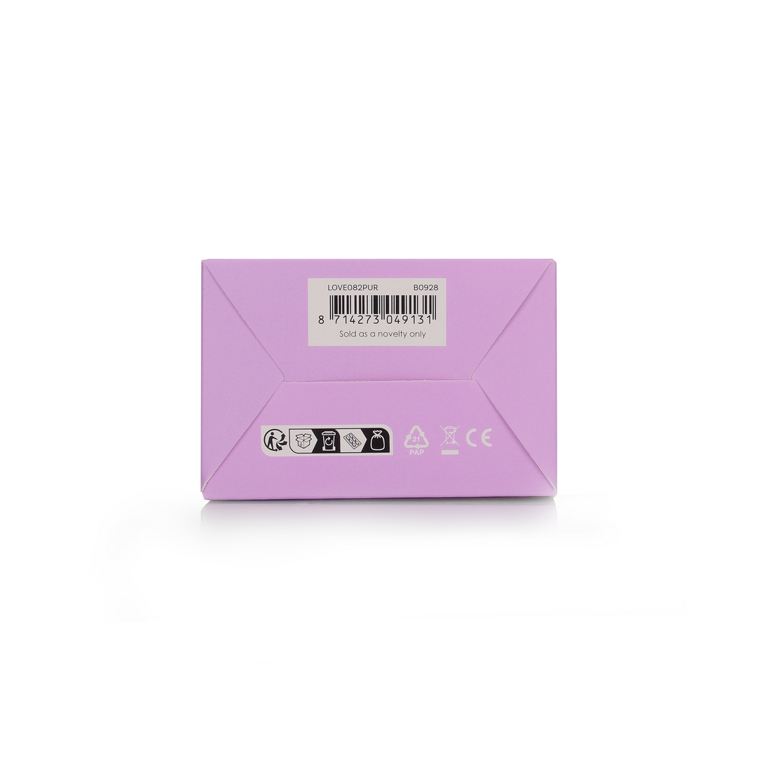 Loveline by shots 3 Op-en-Neer Bewegende Ringen Vibrator - Orchidee Paars (8714273049131)