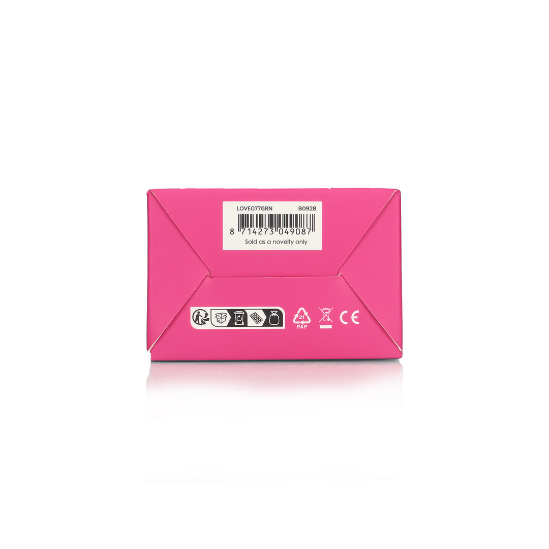 Loveline by shots G-Spot Vibrator met Parels - Blauw Groen (8714273049087)