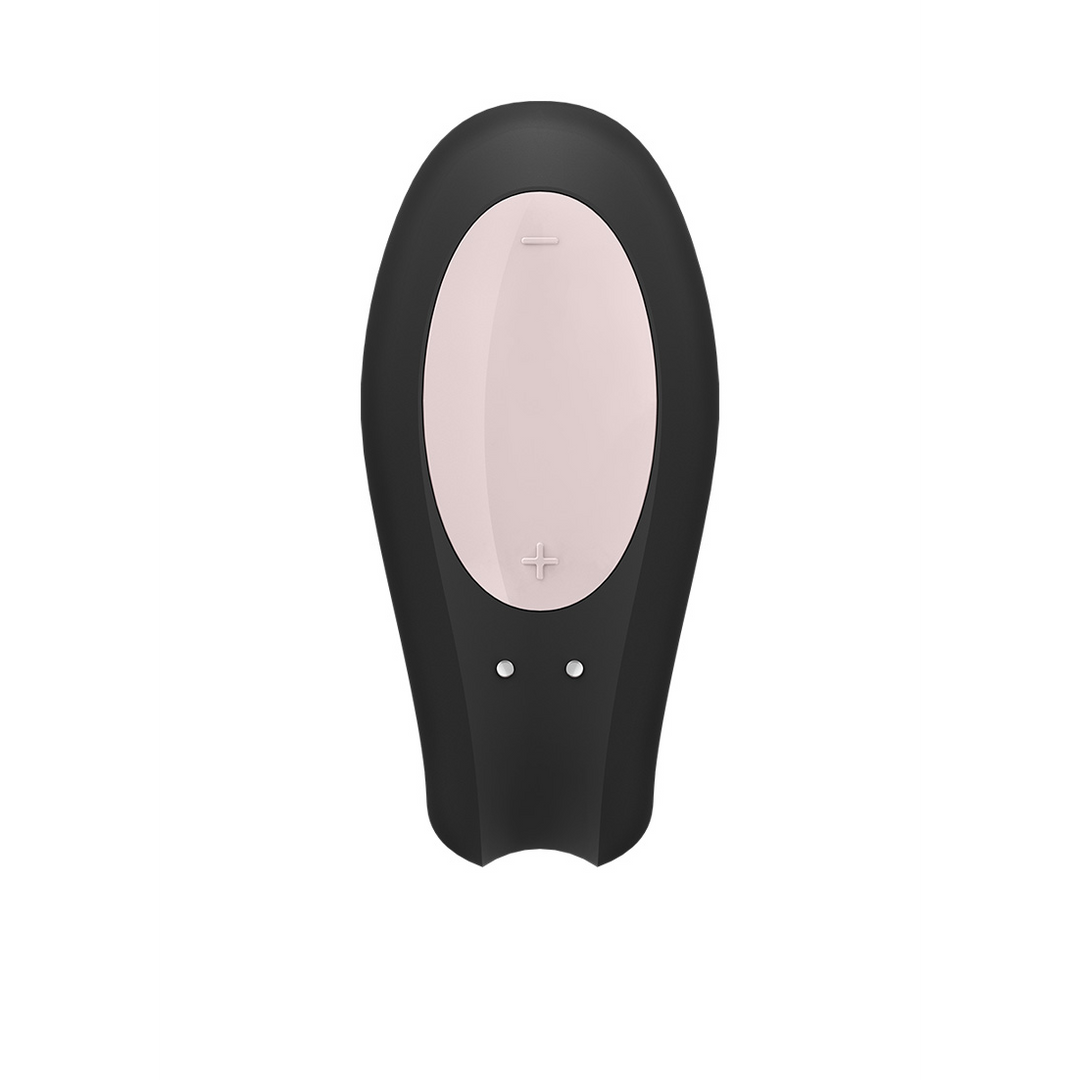 Satisfyer Double Joy - Partner Vibrator - Zwart (4061504002392)