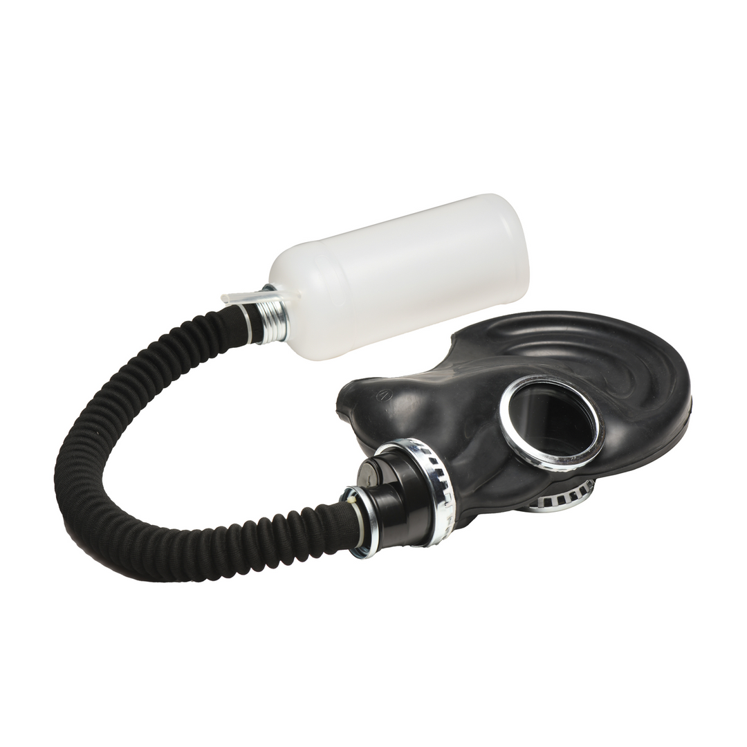 Xr brands Dark Inhaler - Gas Mask met Fles - Zwart (848518057372)