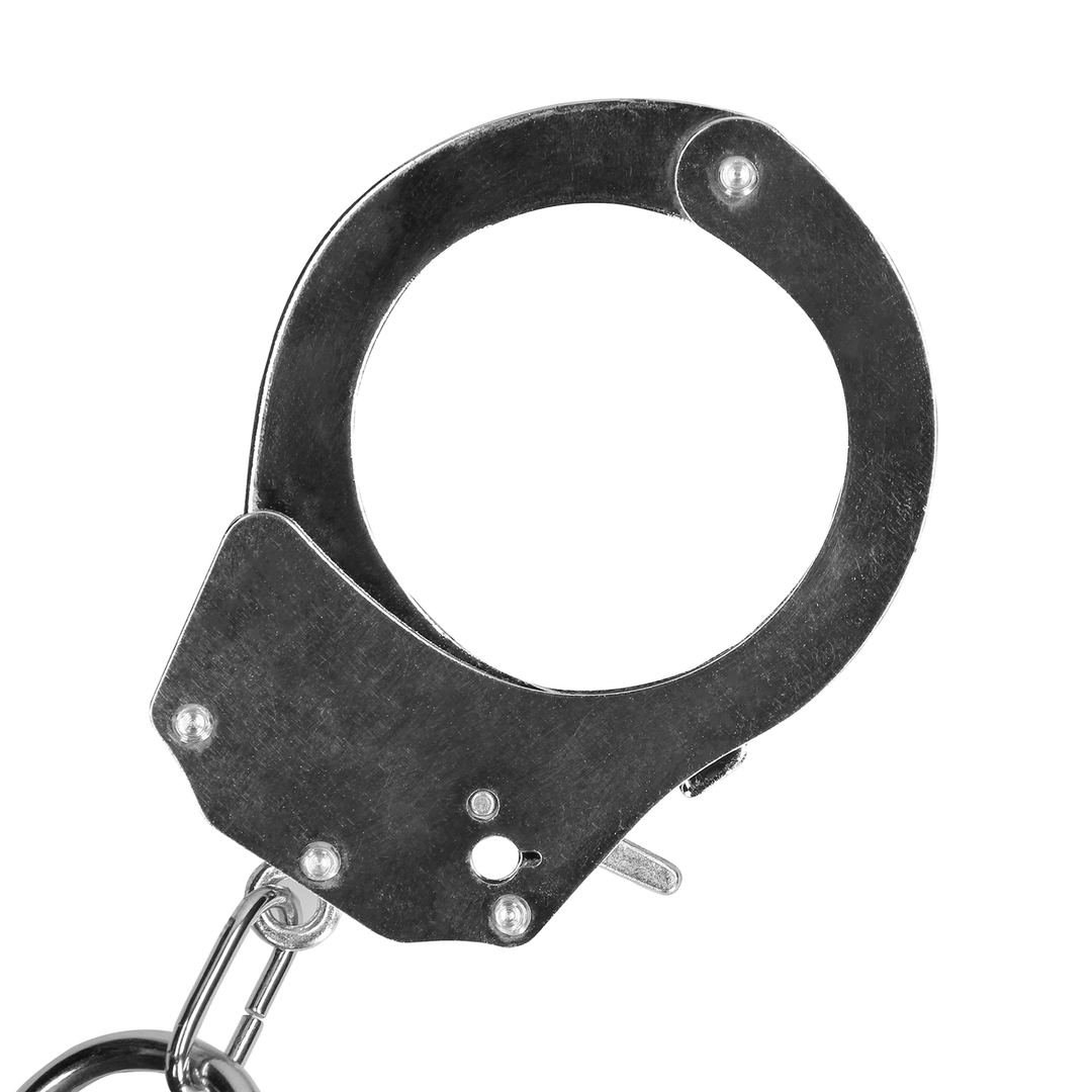 Ouch! by shots Spreader Bar met Hand- of Enkelboeien - Zilver (8714273047946)
