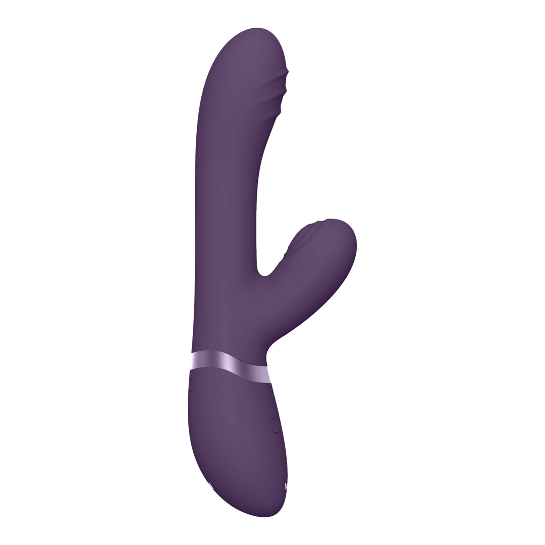 Vive by shots Tani - Finger Motion met Pulse-Wave Vibrator - Paars (7423522539590)