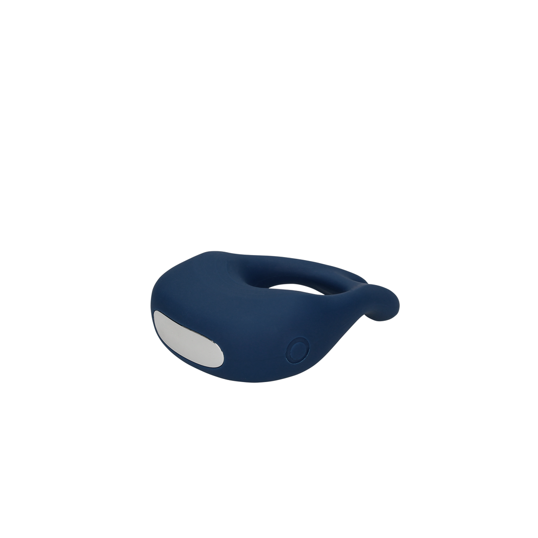 Loveline by shots Puntige Vibrerende Cockring - Baltisch Blauw (8714273050557)