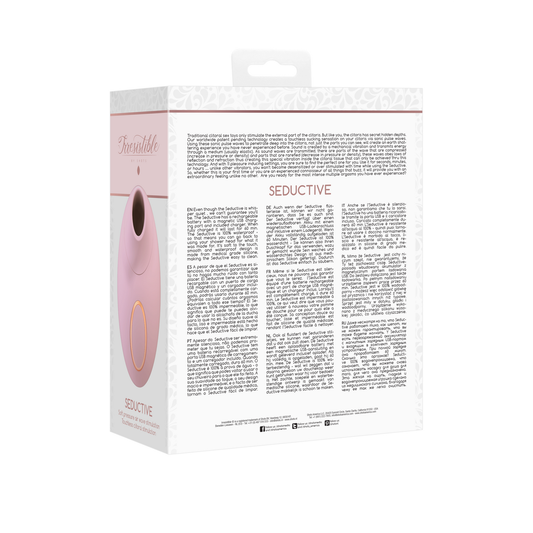 Irresistible by shots Verleidelijk - Air Pulse Vibrator (8714273549297)