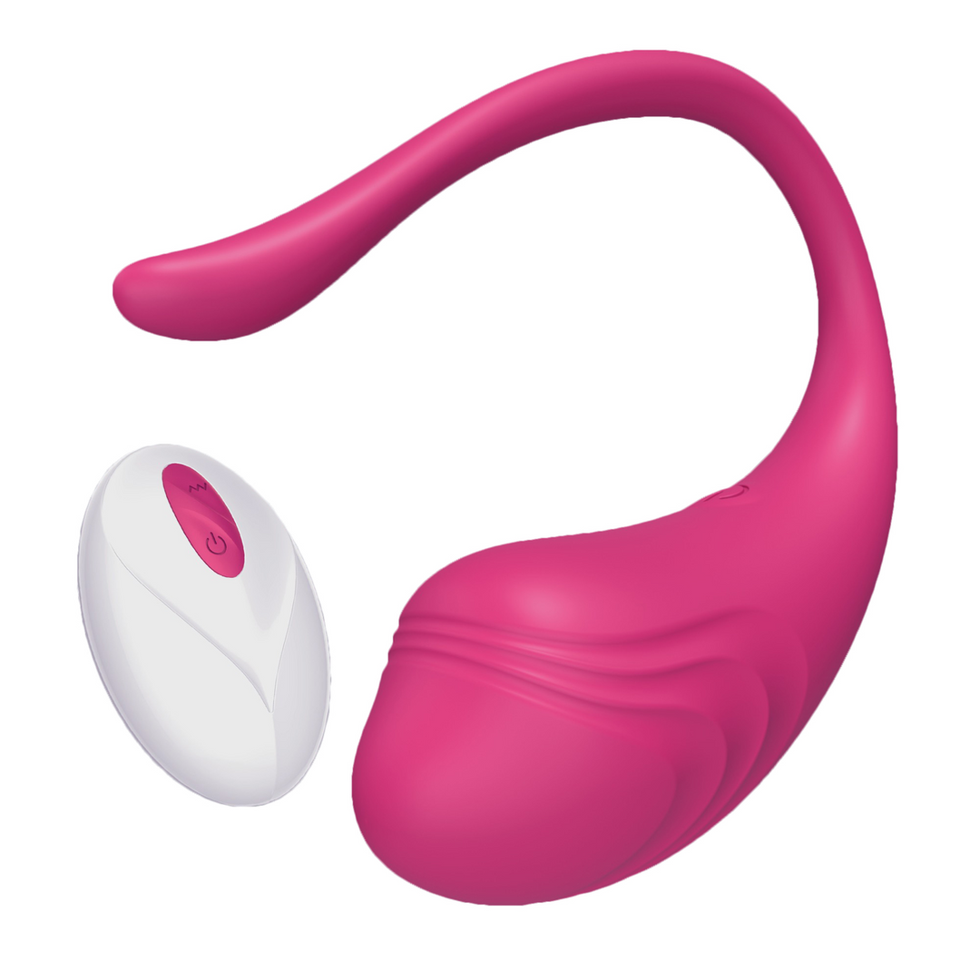 Crushious Tamago - Oplaadbaar Vibrerend Ei met Afstandsbediening - Roze (7403254159570)