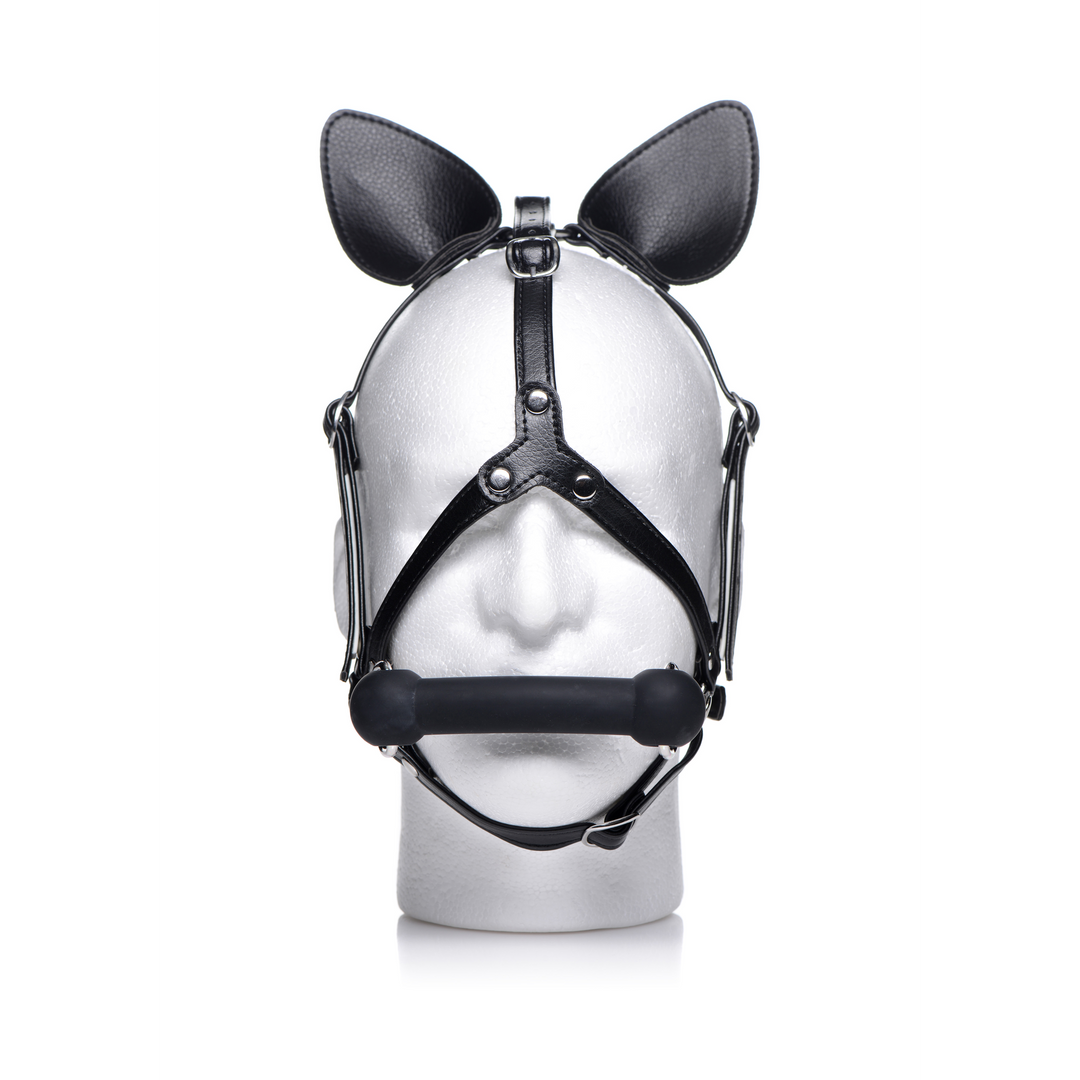 Xr brands Dark Horse - Pony Hoofbril met Siliconen Bit (848518033918)