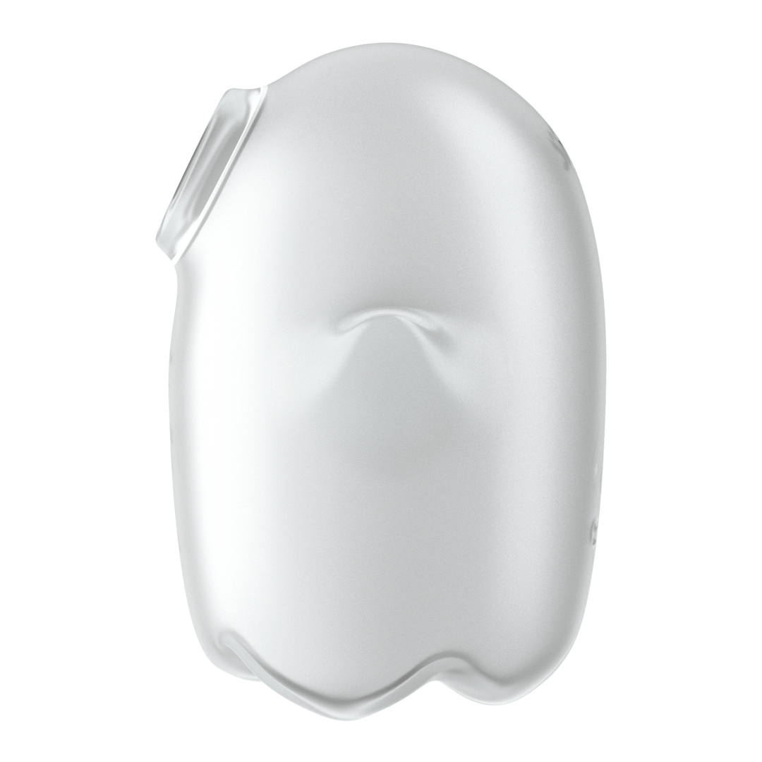 Satisfyer Glowing Ghost - Glow in the Dark - Dubbele Air Pulse Vibrator - Wit (4061504060057)